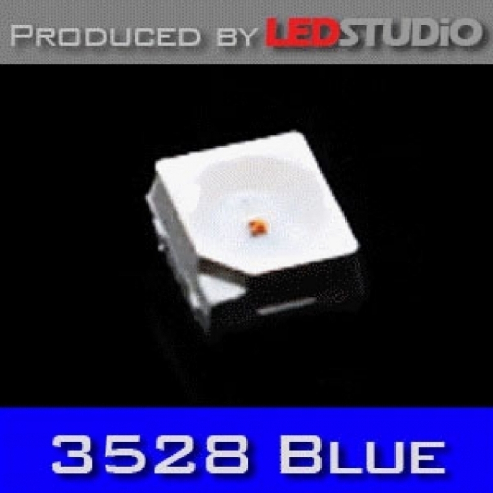 이엑스엘이디,LEDSTUDiO SMD 3528 1Chip LED (@ 20mA) :: Blue (1 ea)