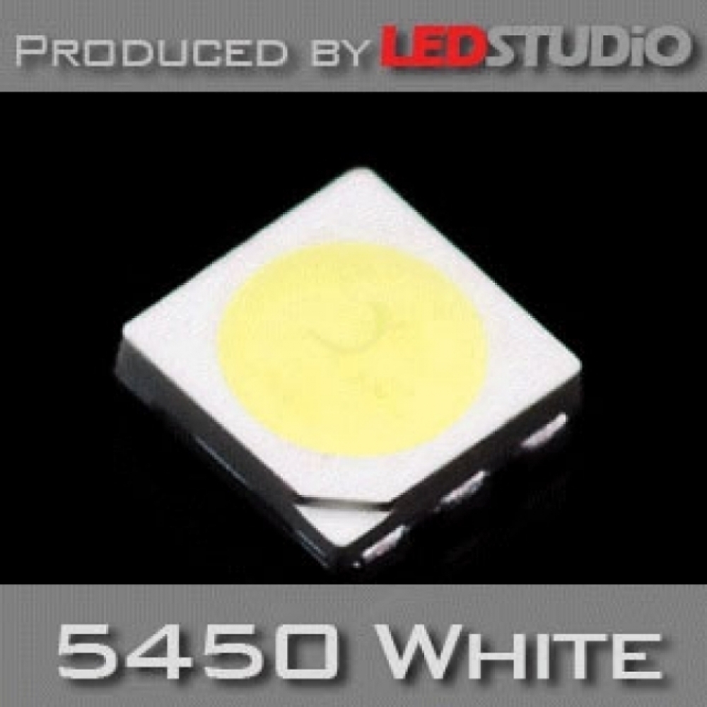 이엑스엘이디,LEDSTUDiO SMD 5450 3Chip LED (@ 60mA) :: White 5000K (1,000 ea)