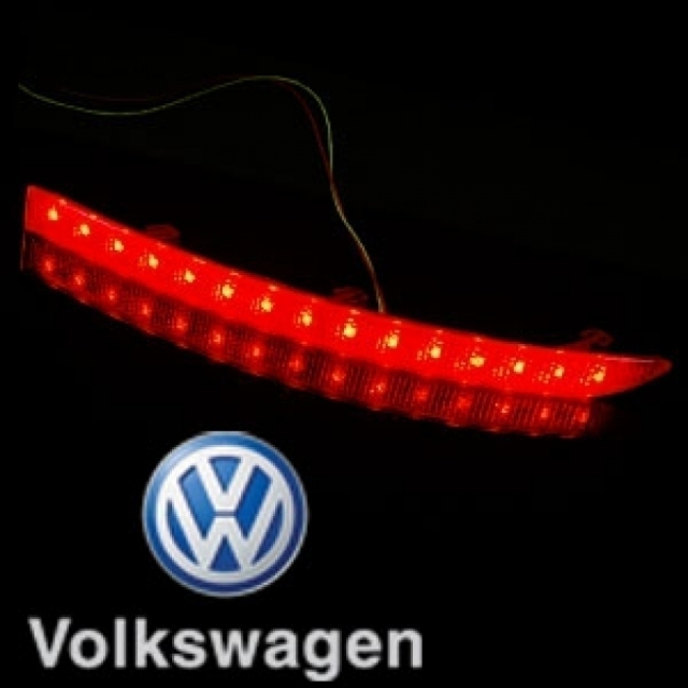 이엑스엘이디,exLED 2Color LED Rear Reflector Module for Volkswagen Tiguan (illumination,Brake,TurnSignal)