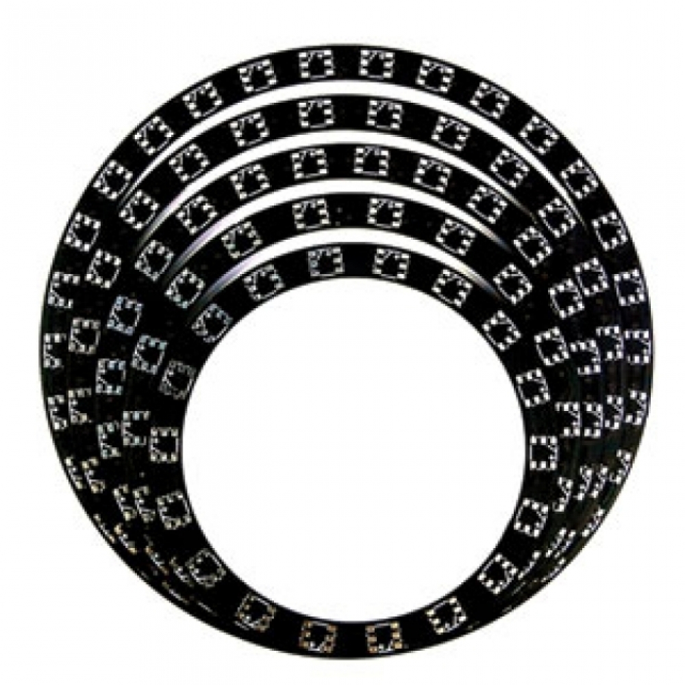 이엑스엘이디,5450 2Color/RGB용 Circle Eye PCB - 80mm