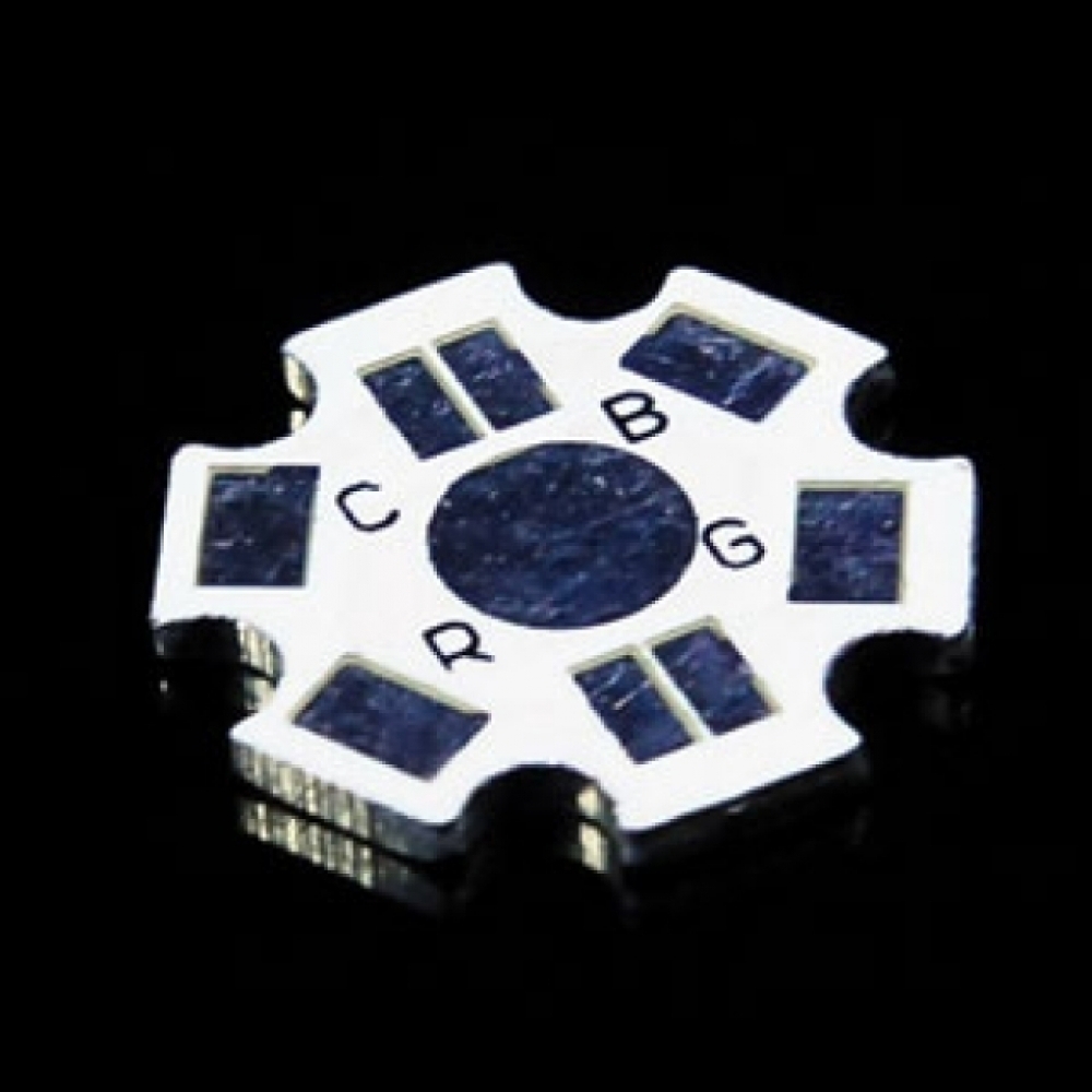 이엑스엘이디,3W POWER LED 2YW용 알루미늄 방열 PCB (STAR PCB)