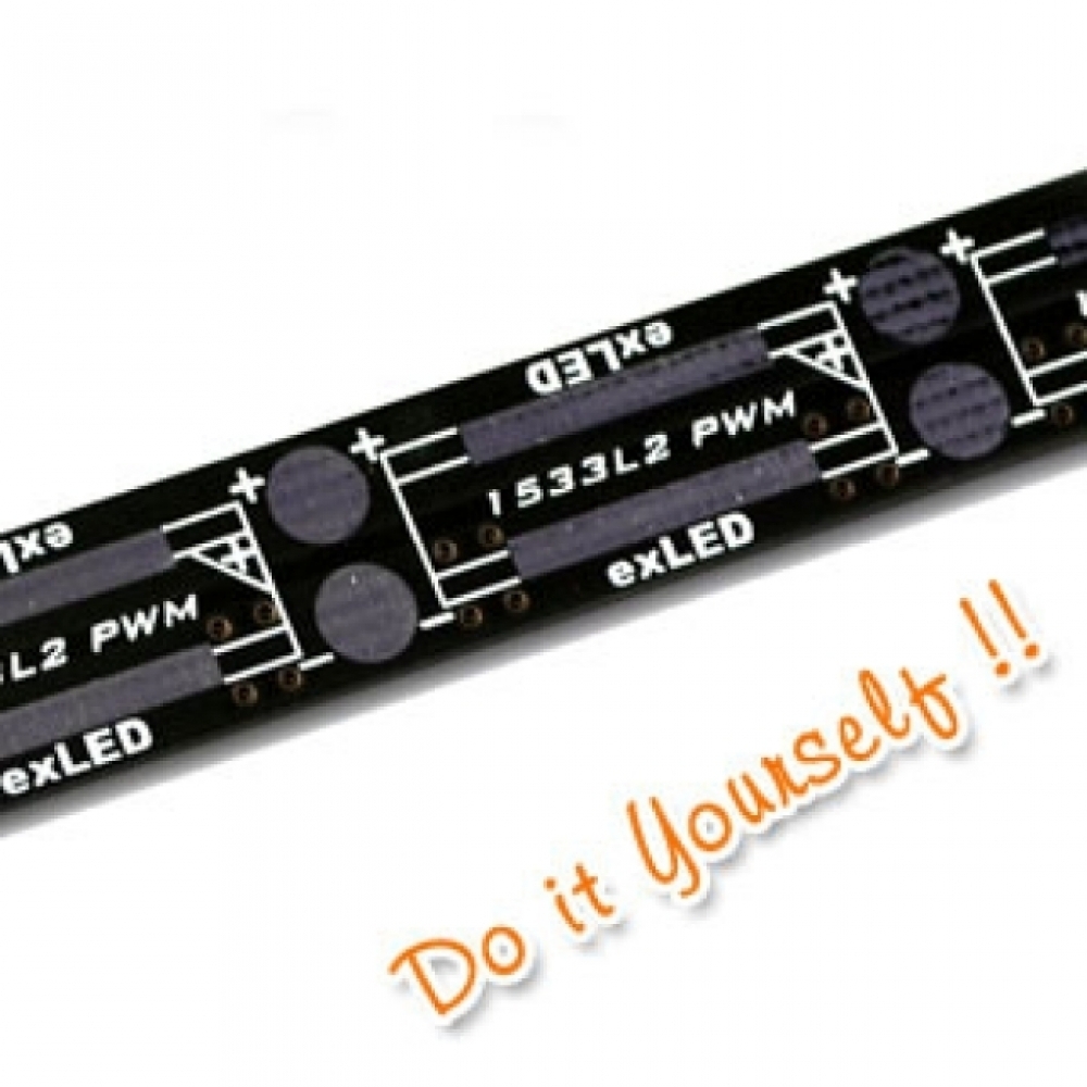이엑스엘이디,exLED DIY PCB - 1533L2파워LED용 바(Bar) 17.4W SXL-59 (1PCS)
