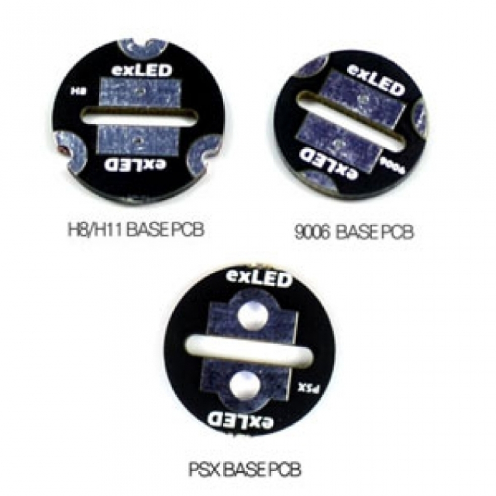 이엑스엘이디,exLED DIY PCB - 안개등용 BASE PCB (1 PCS)