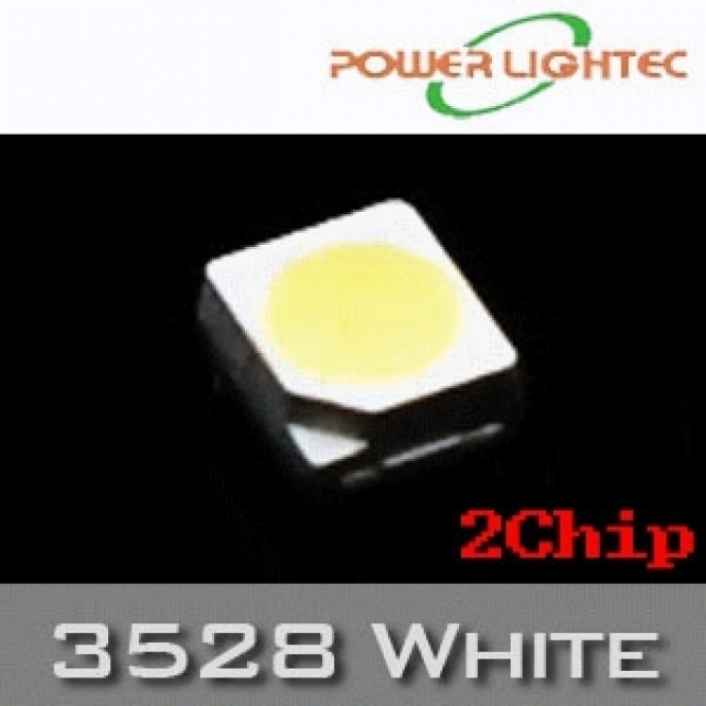 이엑스엘이디,[Sale] POWERLIGHTEC OEM SMD 3528 2Chip LED (@ 40mA) :: White 7000K (2,000 ea)