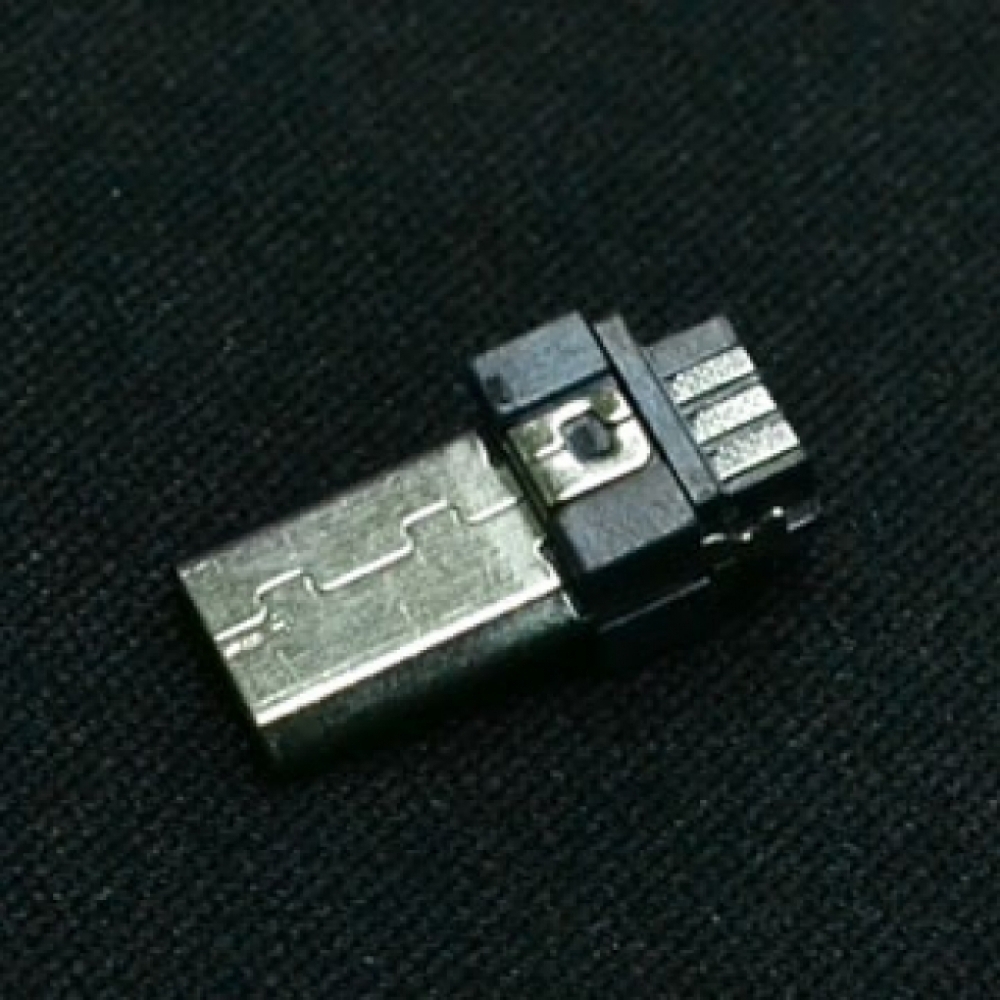 이엑스엘이디,Micro USB B Type (Male) Connector (5Pin) : Wiring Type