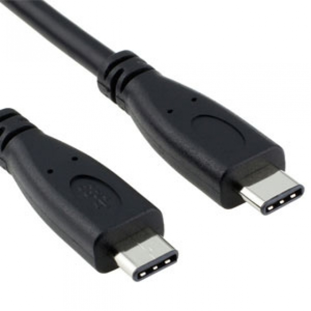 이엑스엘이디,USB 3.1 C 타입 숫컷 - USB 3.1 C 타입 숫컷 케이블 1m (신형 PC와 스마트폰 연결)