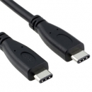 USB 3.1 C 타입 숫컷 - USB 3.1 C 타입 숫컷 케이블 1m (신형 PC와 스마트폰 연결)
