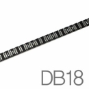 DB18 - exLED DIY PCB - 1533L2 바 시퀀셜 세로 2발씩점등 4발씩컷팅