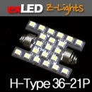 exLED 3528 3Chip Z-Lights Series  (지라이트 시리즈) : H-Type 36mm 21P (1PCS)