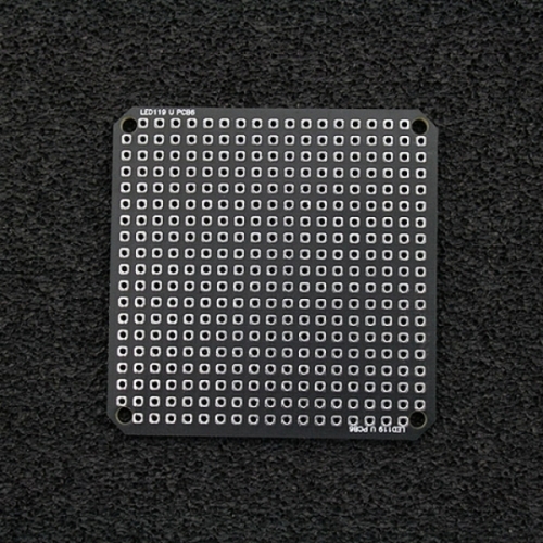 이엑스엘이디,LED119 U PCB-6 (만능기판소형-사각)