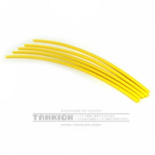 이엑스엘이디,THT-001 Color 열수축튜브 3￠ 200mm Yellow (5EA)