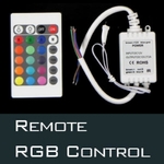 리모트 RGB 컨트롤러 (12v 컨트롤 모듈 + IR 리모컨)
