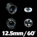 POWER LED용 12.5mm 60′ M형 렌즈