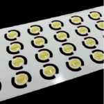 exLED COB LED [ P8-YW ] 8mm 원형 (화이트 6000K 0.6W + 옐로우 0.6W) (정전류 드라이버 IC 내장형:11~18v)