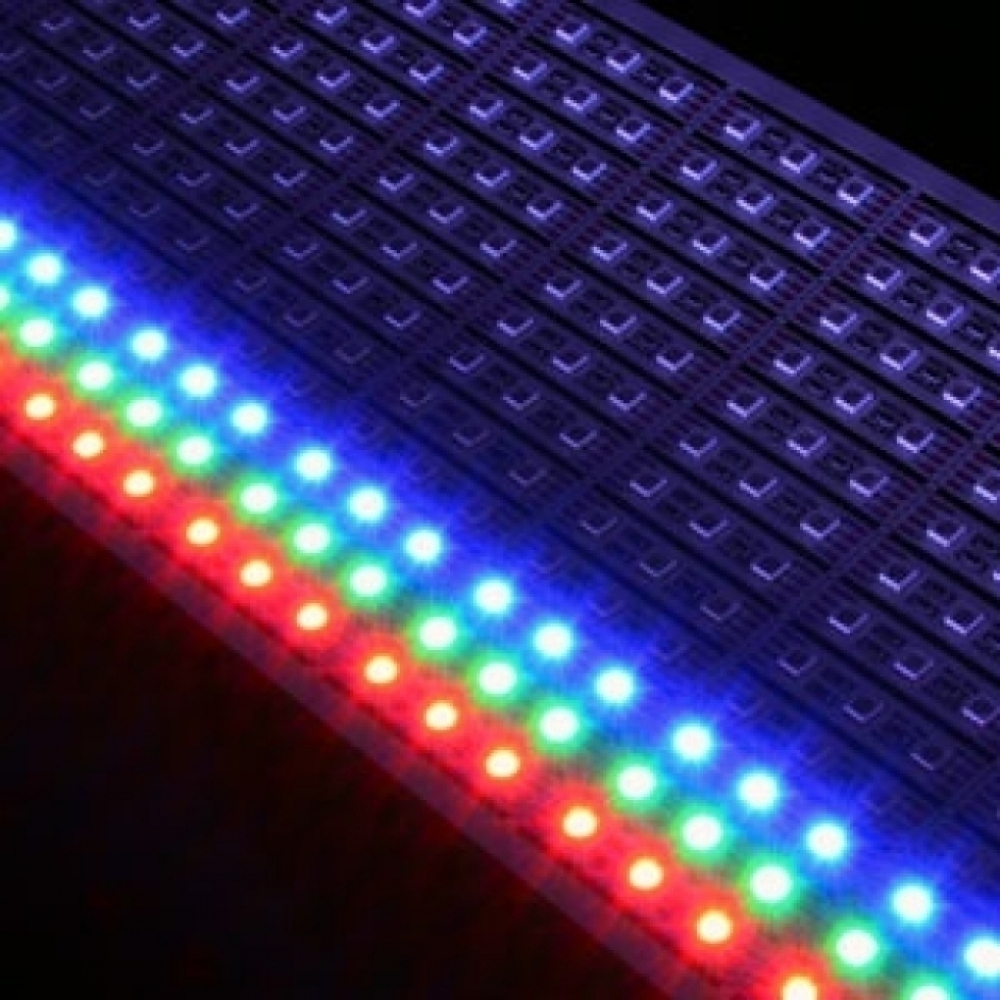 exLED D.I.Y. LED 바 시리즈 - DB12 3Way 60cm RGB 멀티컬러 / 36LED (1줄) - 이엑스엘이디